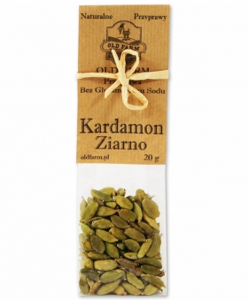 KARDAMON ZIELONY ZIARNO 20 G ZIARNA KARDAMONU PREMIUM